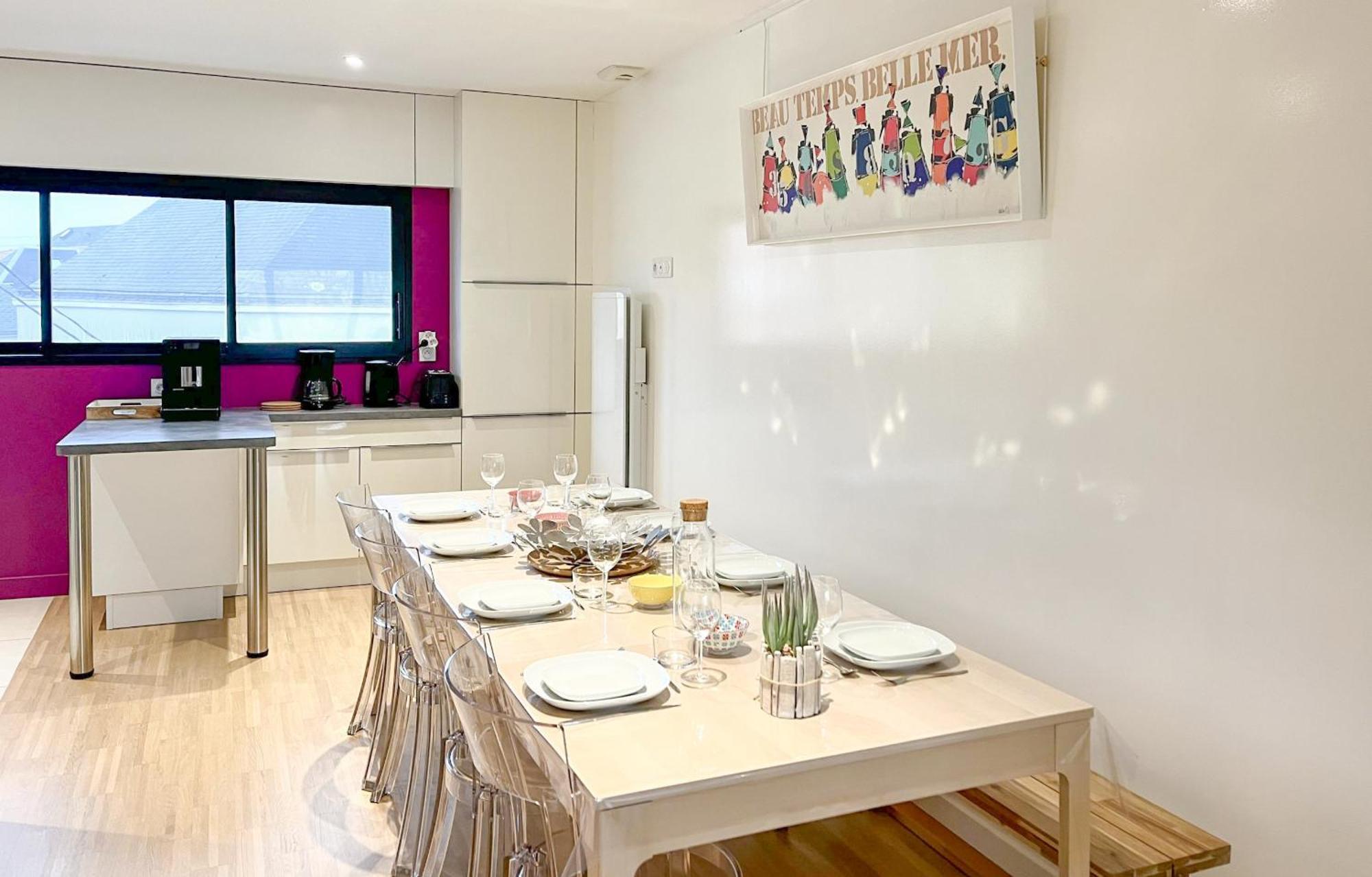 Villa Bastion Arago A Deux Pas De La Grande Plage Des Sables - 8 Pers 莱萨布勒-多洛讷 外观 照片